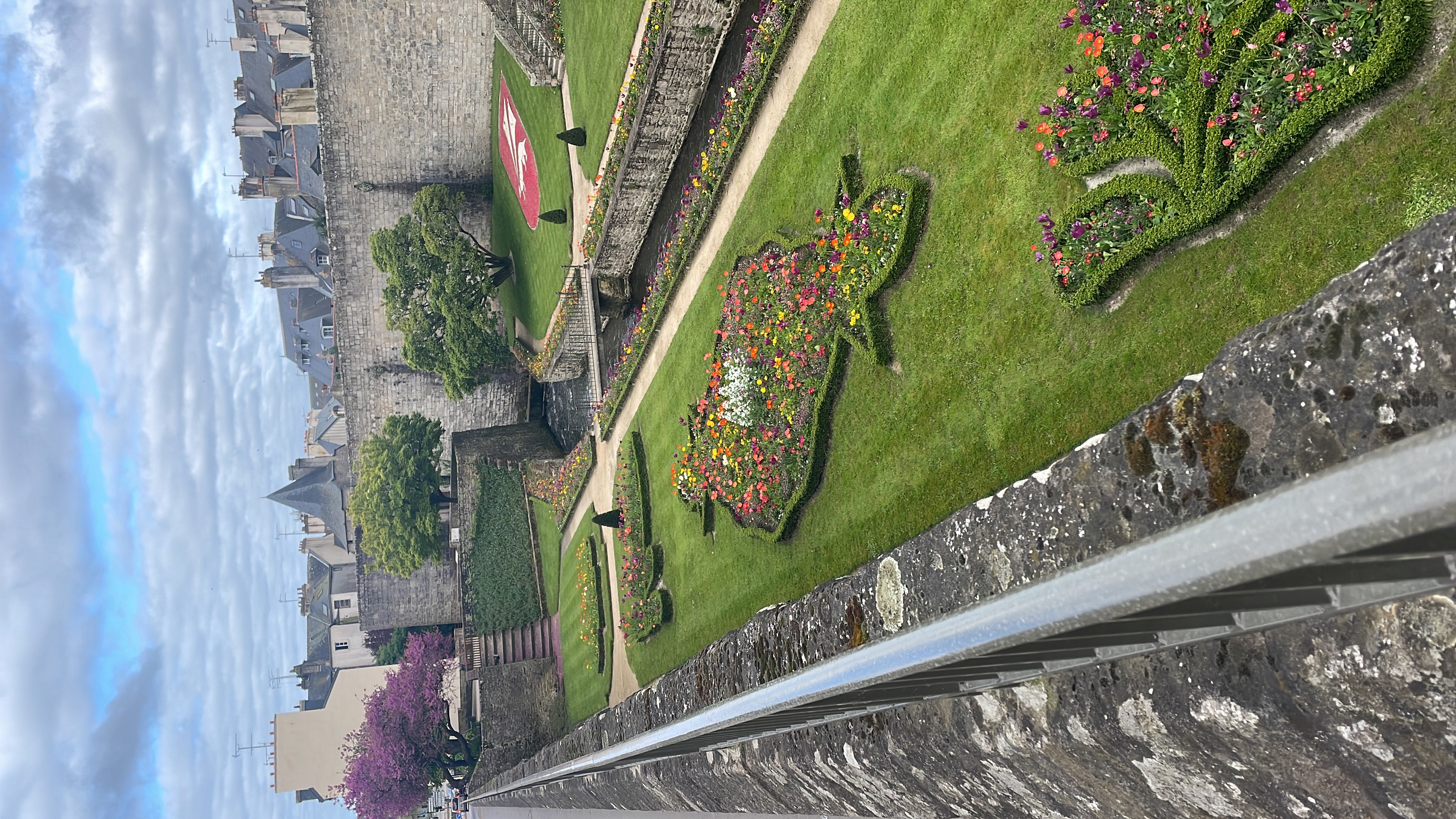 Gardens at Vannes Castle, France